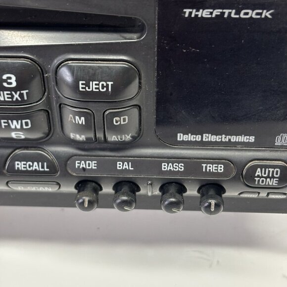98-02 Chevy Suburban LS Z-71 1500 Series AM/FM CD Radio OEM Delco Electronics - Picture 6 of 15